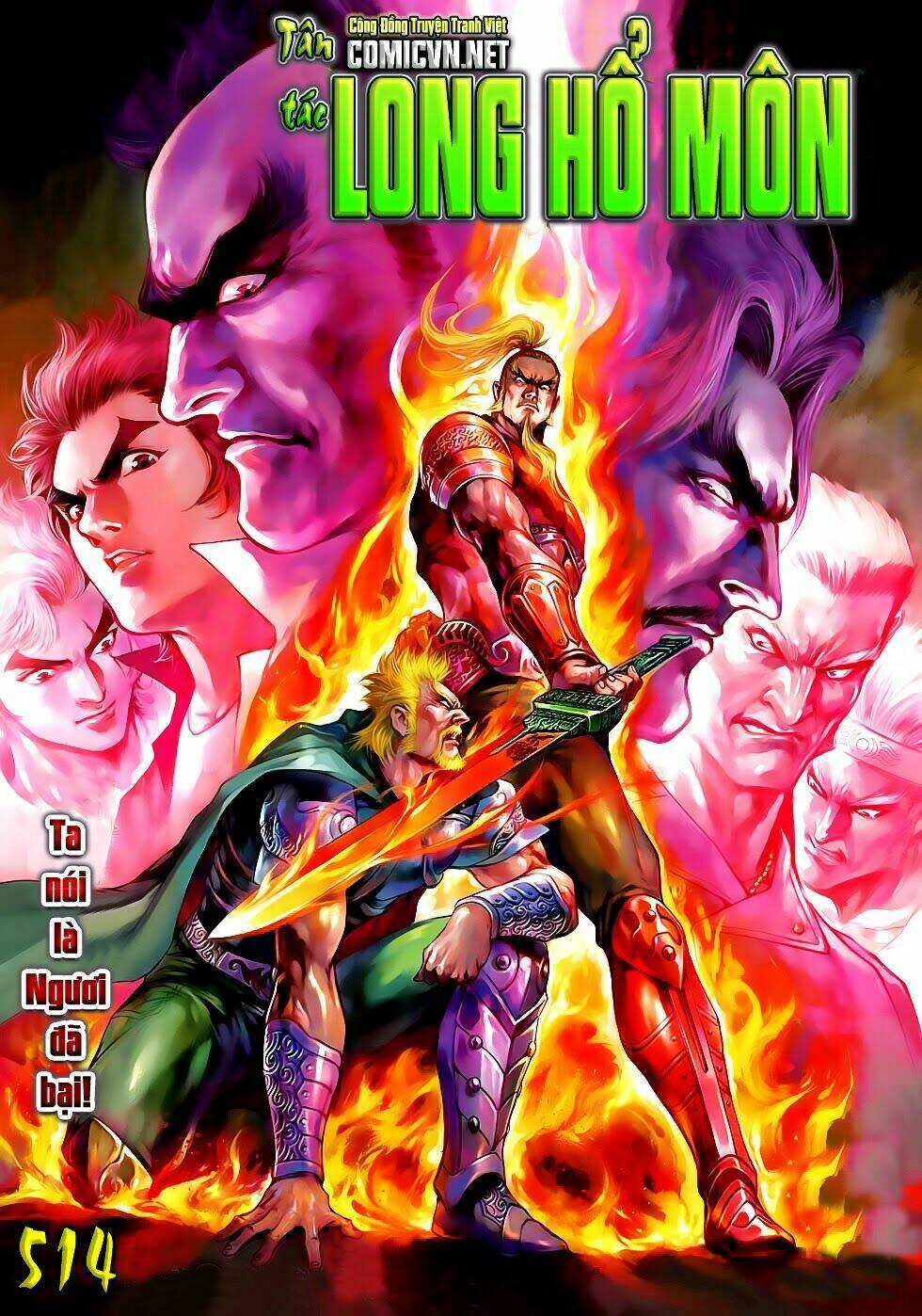 tân tác long hổ môn chapter 514 1