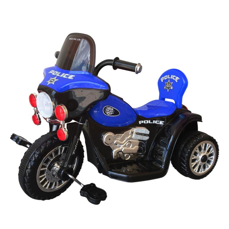 Xe 3 Bánh Trẻ Em Moto Cảnh Sát - M1724-X3B