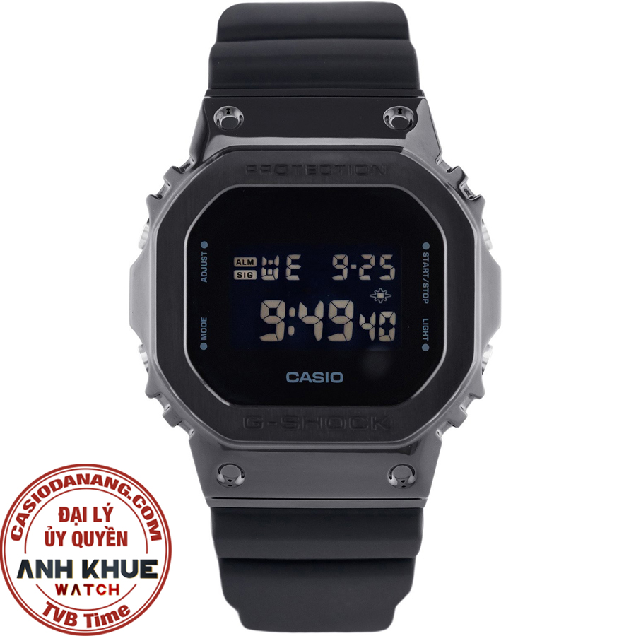 Đồng hồ nam dây nhựa Casio G-Shock chính hãng GM-5600B-1DR (43mm)