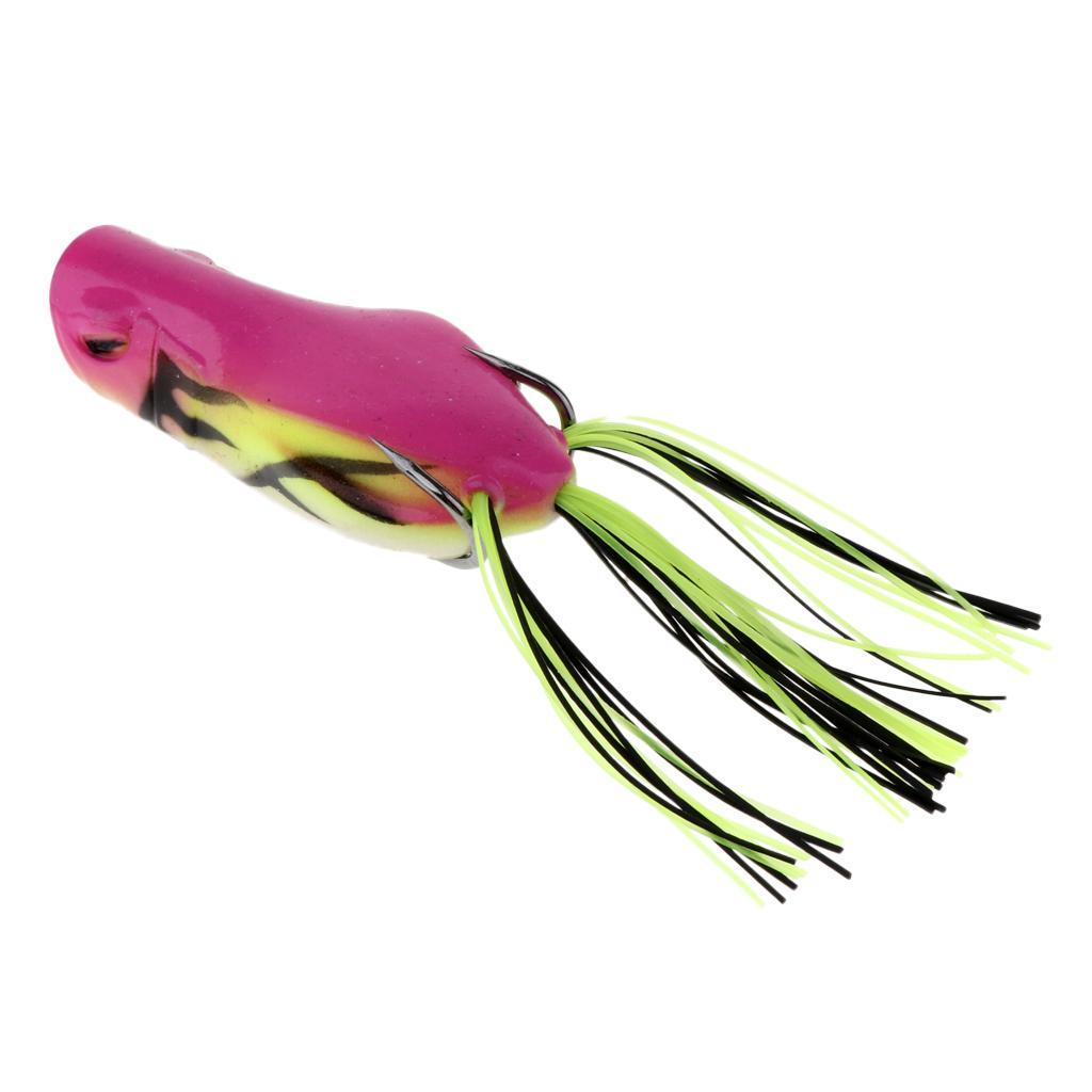 Lifelike Frog Soft Artificial Crankbaits Hook Baits