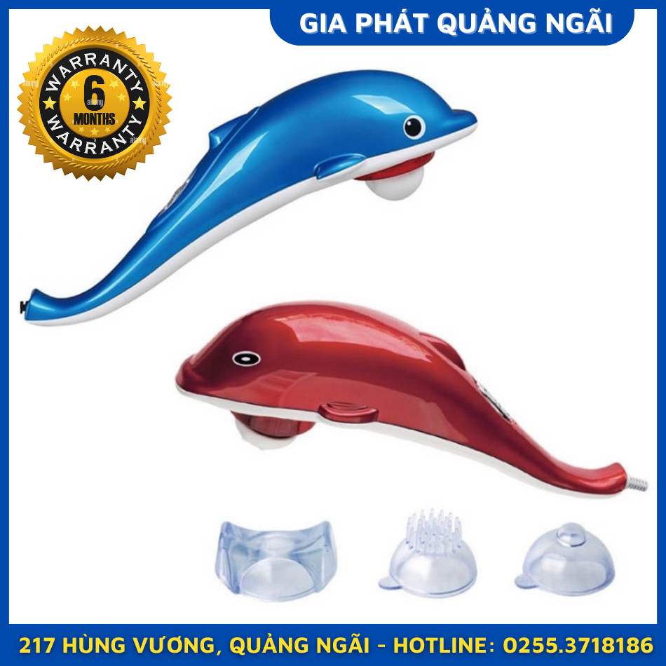 MÁY MASSAGE CÁ HEO CẦM TAY DOLPHIN MASSAGER