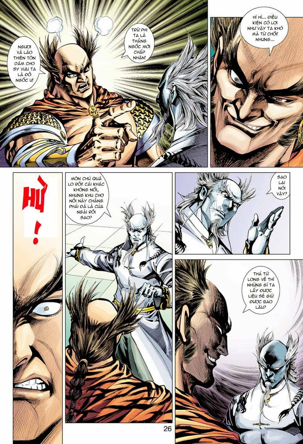 tân tác long hổ môn chapter 350 26