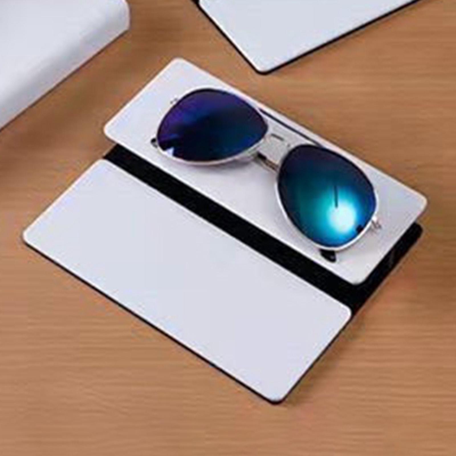 Acrylic 2 Tier Organizer Sunglasses Rack Holder for Home Tabletop Countertop