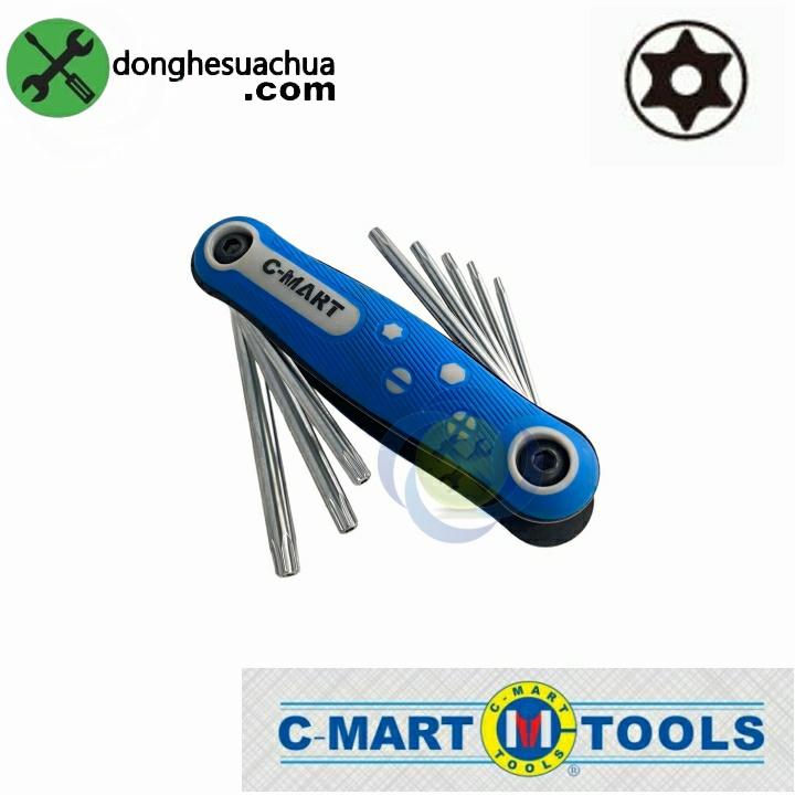 Bộ lục giác sao xếp C-Mart F0915 có 8 cây