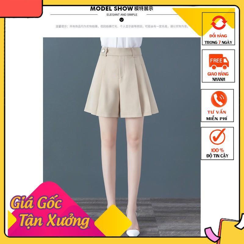 MẶC LÀ SANG hàng chính phẩm mã L206 short nữ xếp ly