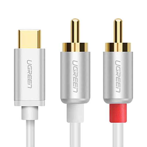 Cáp Chuyển Đổi Ugreen USB Type-C Sang 2RCA - Hàng Chính Hãng