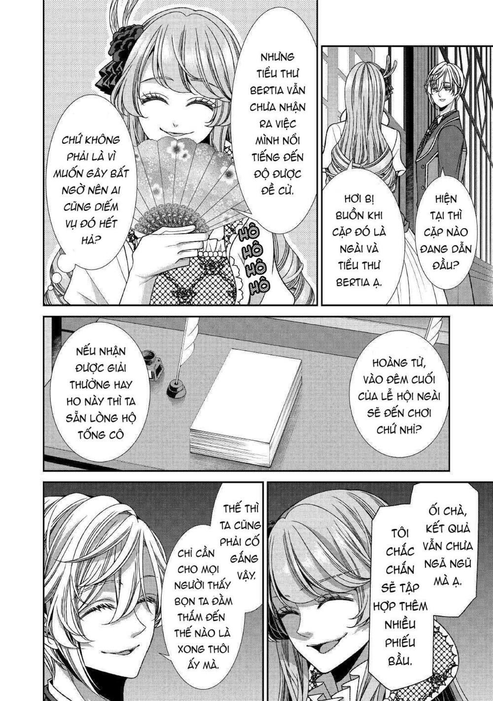 nhật ký theo dõi vị hôn thê tự nhận mình là nữ phụ phản diện 1 chapter 15 15