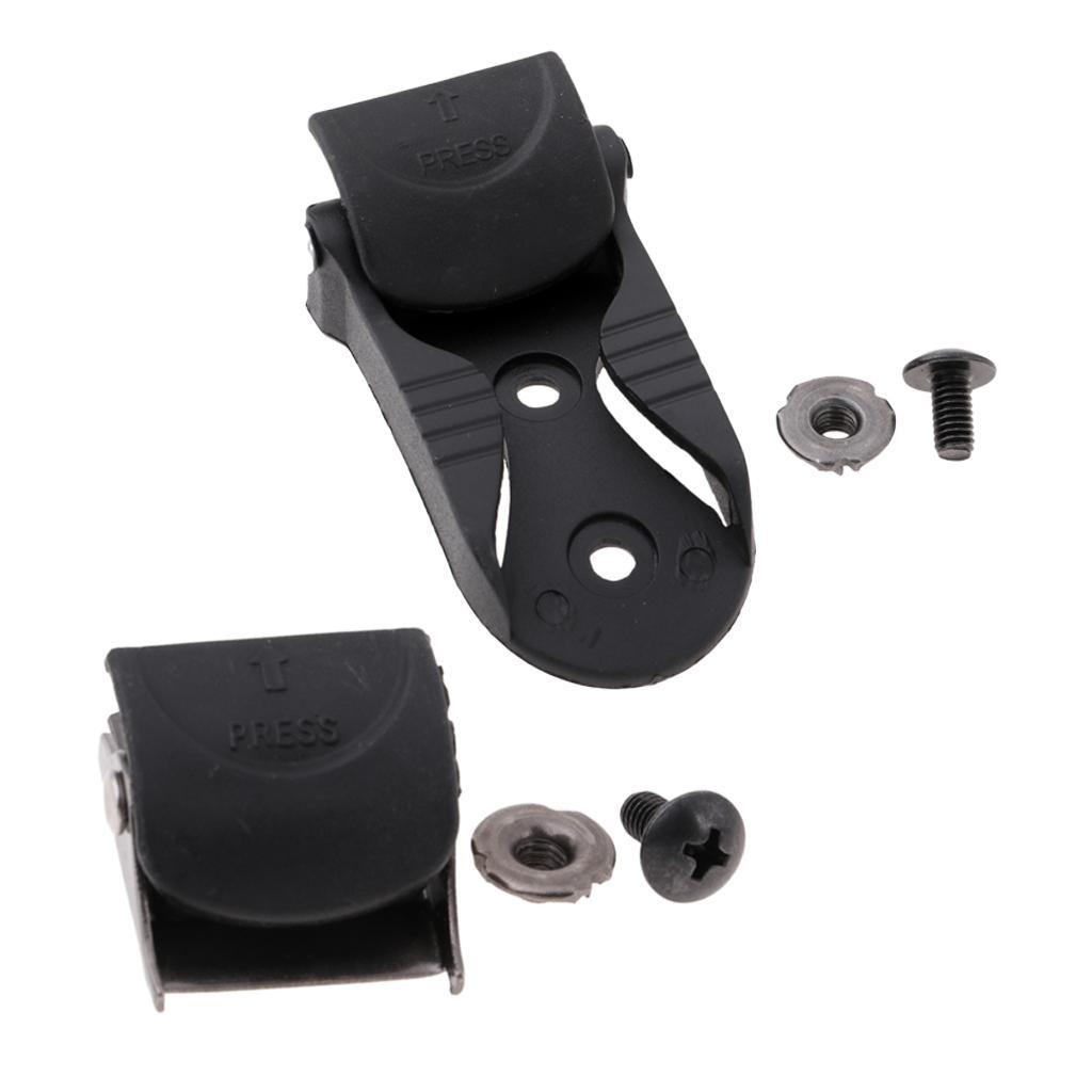 Inline Roller Skating Parts Outdoor Skate Shoes Buckles with Screw and Nut