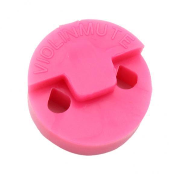 8x DIY Pink Sordine Mute Rubber String Instrument Accessory
