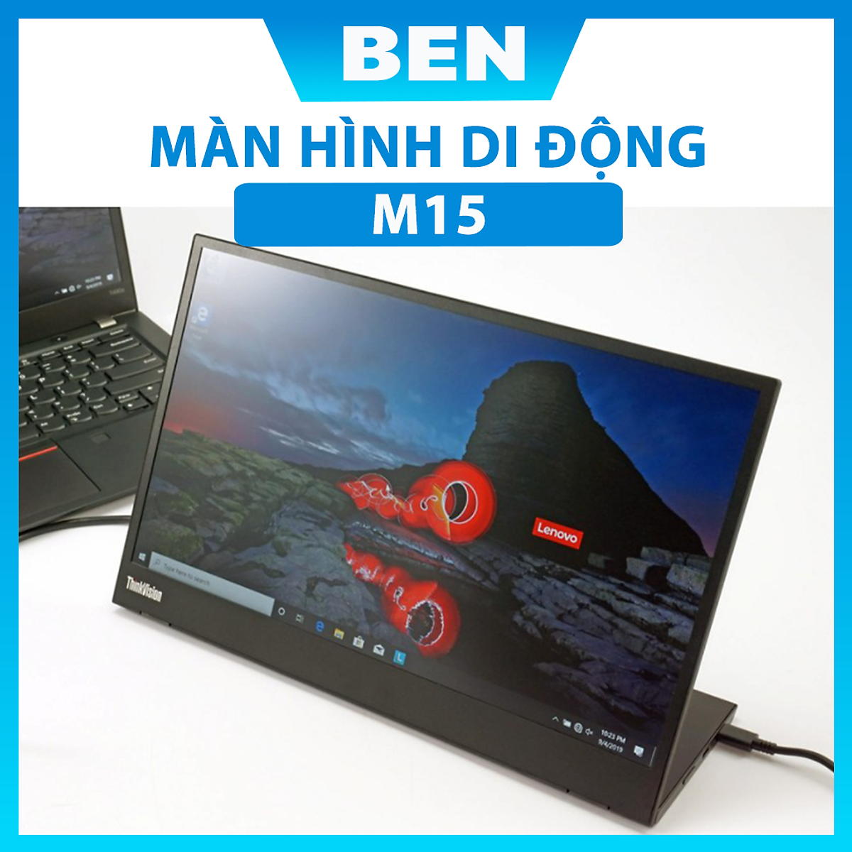 Màn hình di động M15 Lenovo ThinkVision (62CAUAR1WW) 15.6 inch - Hàng chính hãng