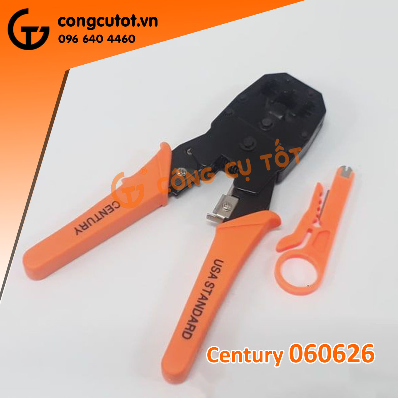 Kìm bấm cos mạng và điện thoại Century 060626