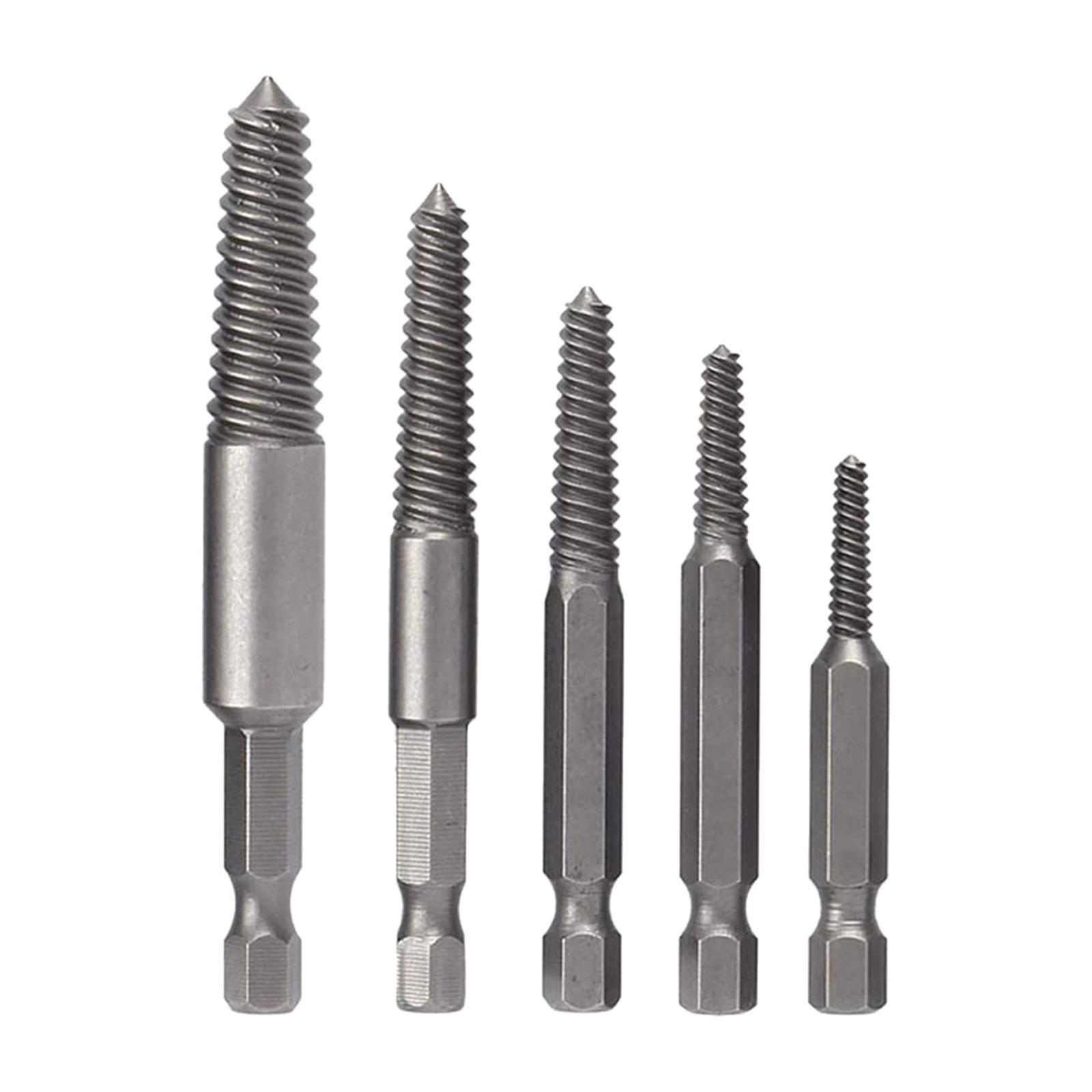 Damaged Screw Extractor Remove Nuts High Hardness Sturdy Studs Removal Tools