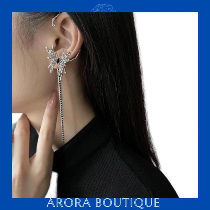 Hoa tai gài 1 bên dáng dài - Arora boutique