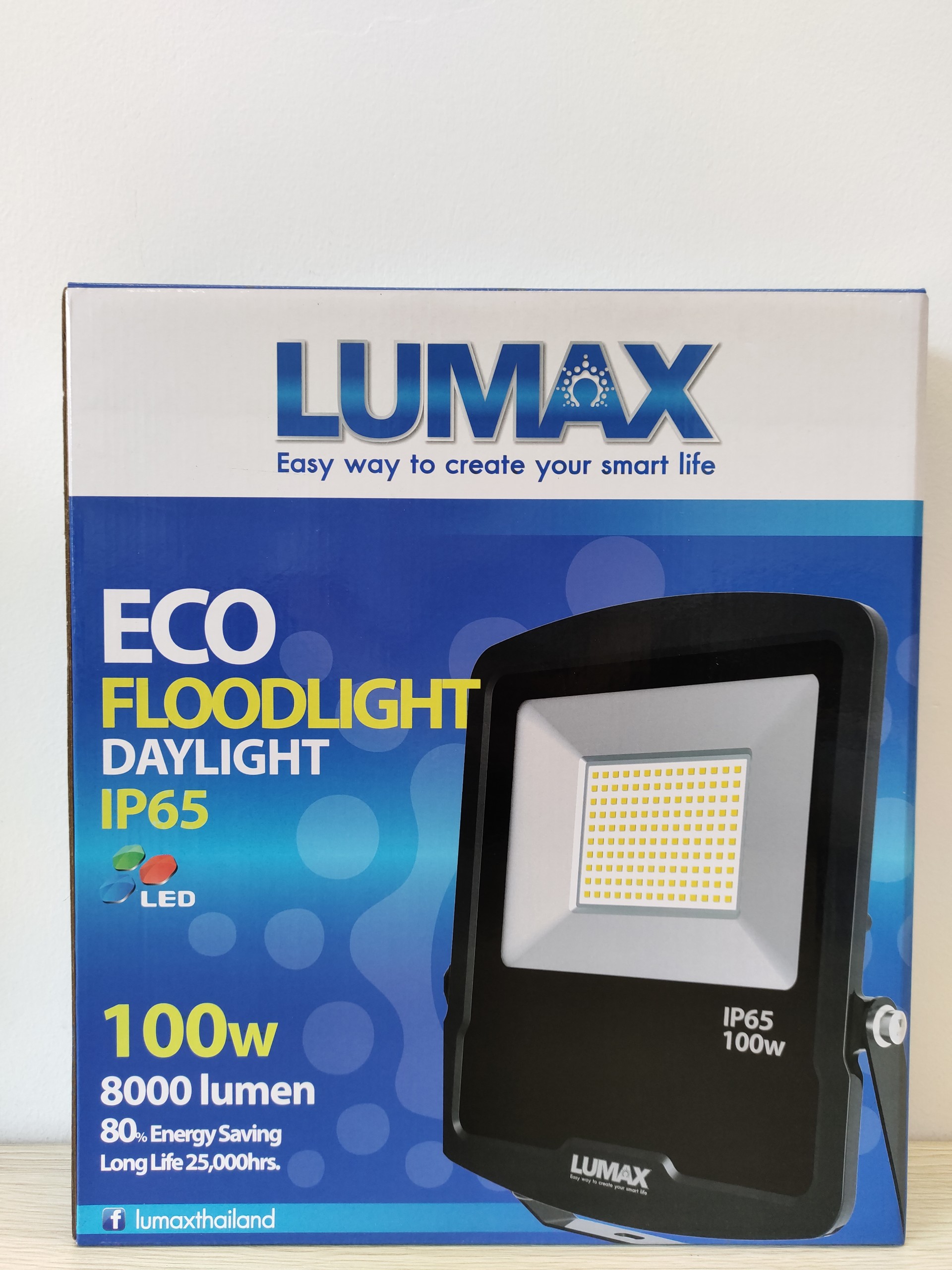 ĐÈN PHA LUMAX#EFLL100/BL-100LED/6.5K-XSXD