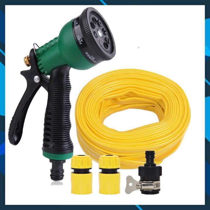 Vòi xịt rửa xe,Vòi phun nước tưới cây tăng áp thông minh 8 chế độ 815621