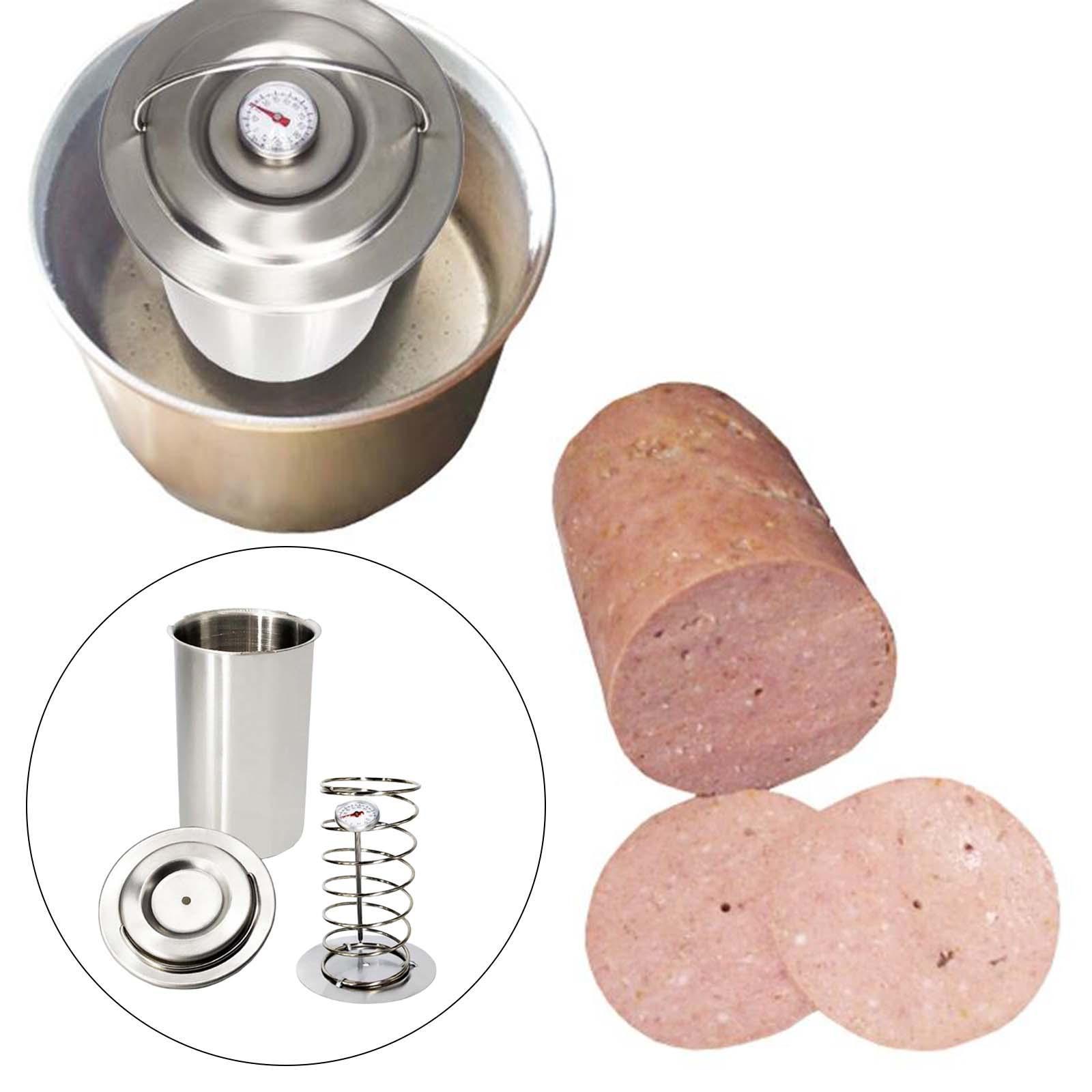 Stainless Steel Meat Press Sandwich Maker with Round