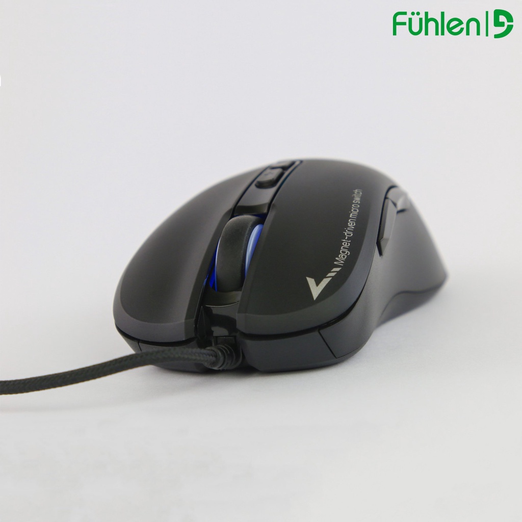 Chuột Chơi Game Có Dây Fuhlen G90 Pro 5000DPI LED 6 Nút - Hàng Chính Hãng