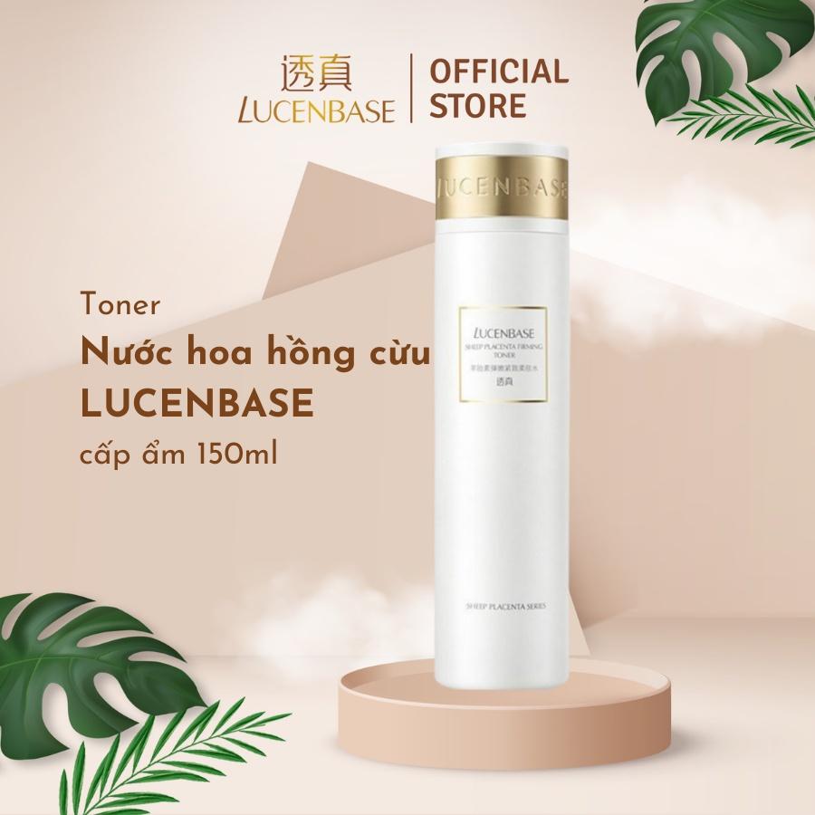 Toner nước hoa hồng cừu LUCENBASE cấp ẩm, chống lão hoá 150ml