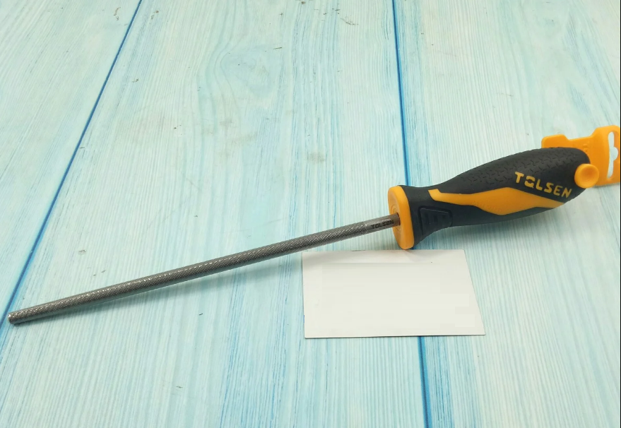 DŨA THÉP TRÒN 200MM,8'' TOLSEN 32009 - HÀNG CHÍNH HÃNG