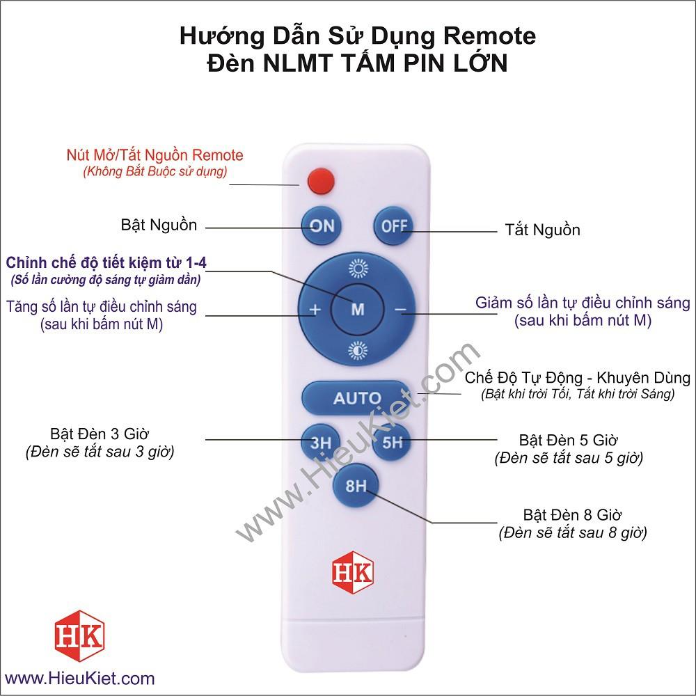 Đèn Năng Lượng Mặt Trời chất lượng cao các kích thước - Tấm Pin Lớn (tấm pin gắn trên mái nhà)