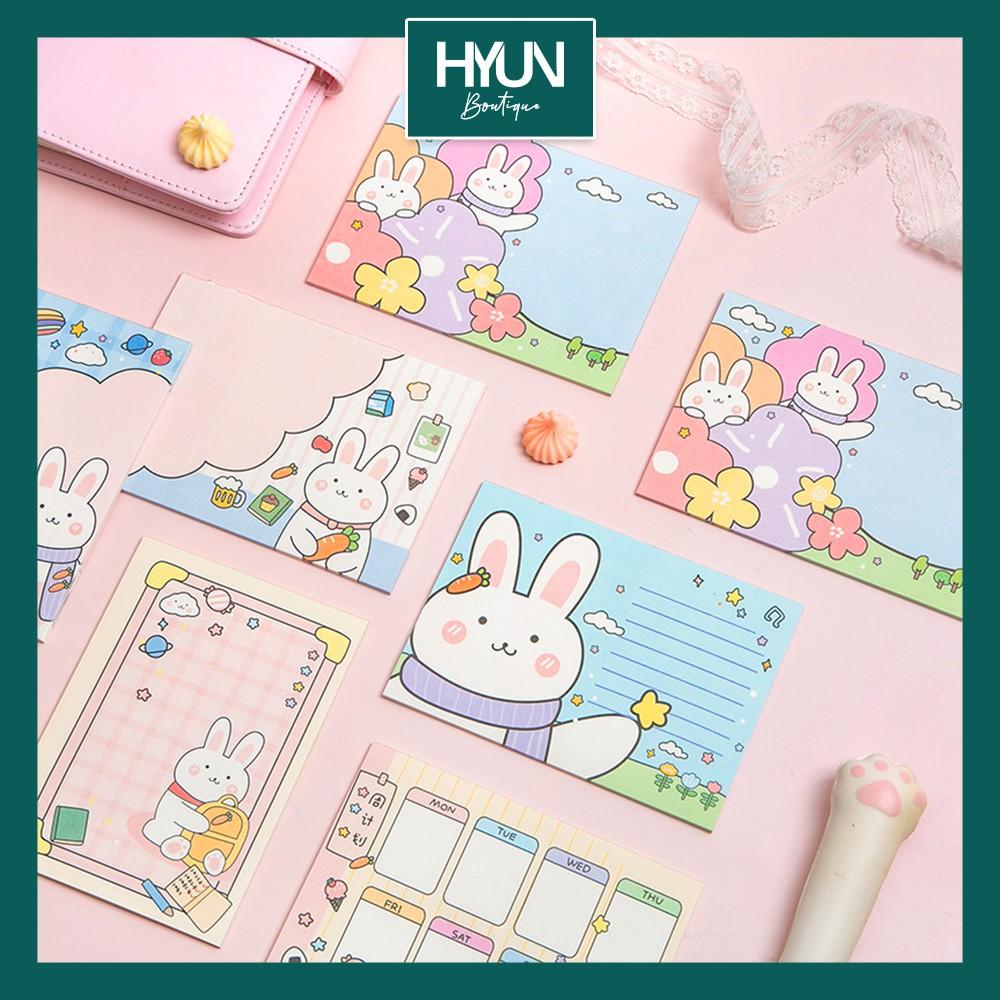 Giấy Note Cute nhiều mẫu Hyun Boutique - Mẫu giao ngẫu nhiên