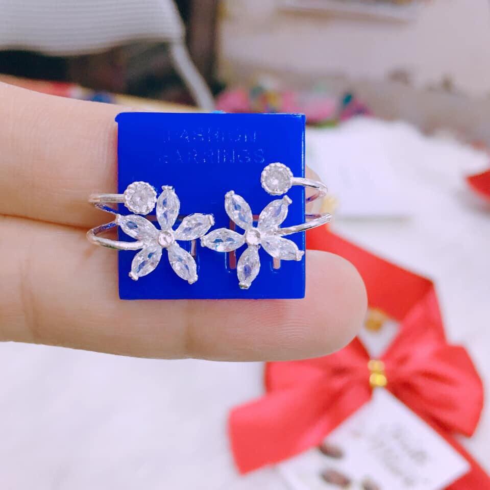 BÔNG TAI KẸP HOA 5 CÁNH
