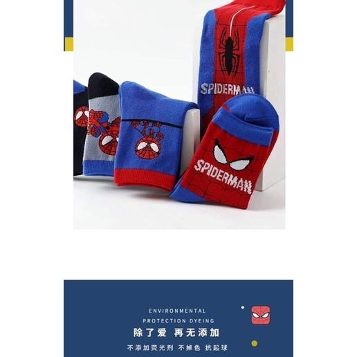 Set 10 tất siêu nhân người nhện cho bé 1-12 tuổi