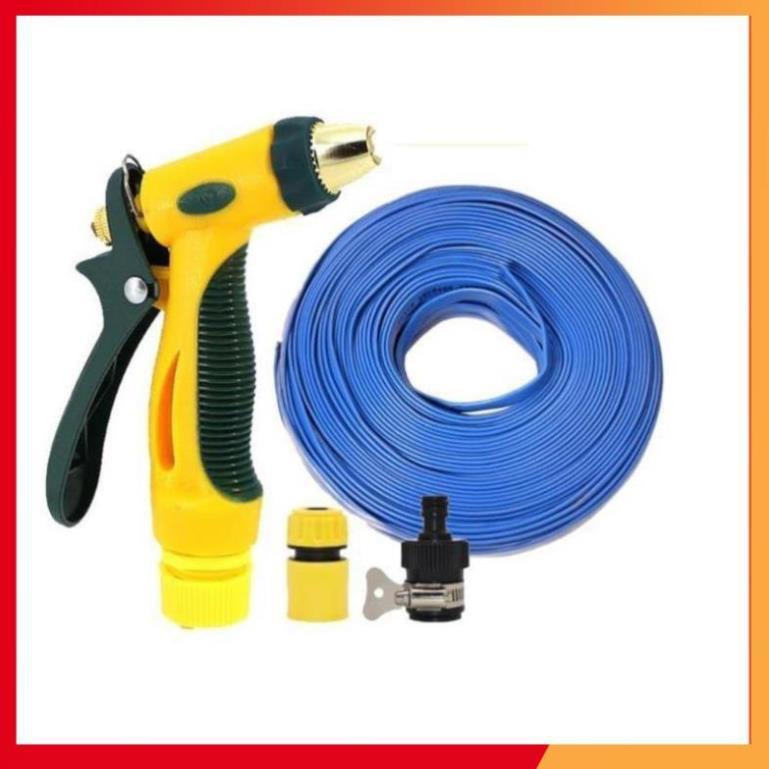 Bộ dây vòi xịt nước rửa xe,tưới cây tăng áp 3 lần 3-5m 206317