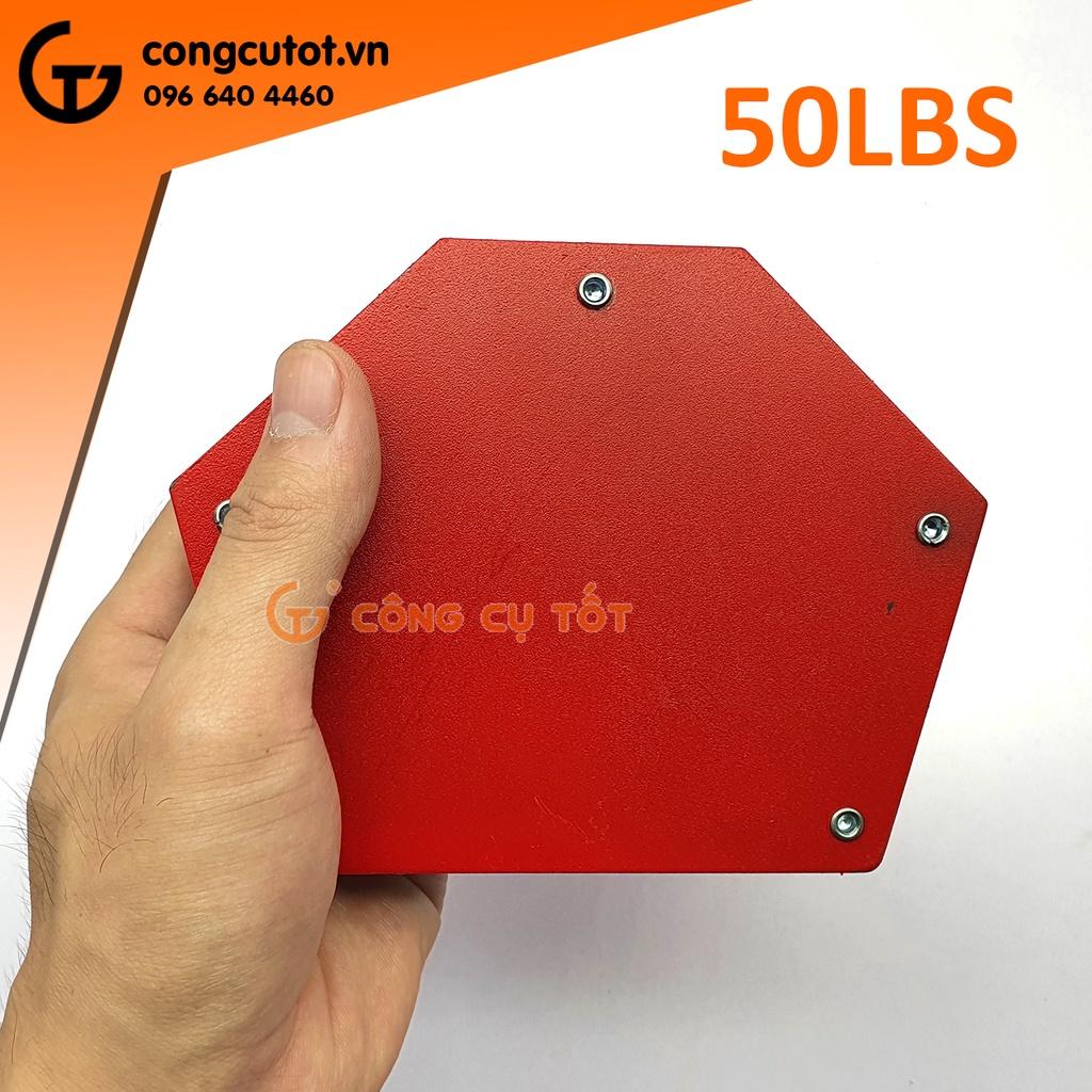 Ke nam châm lục giác ke góc vuông cỡ 4inch lực hút 50LBS