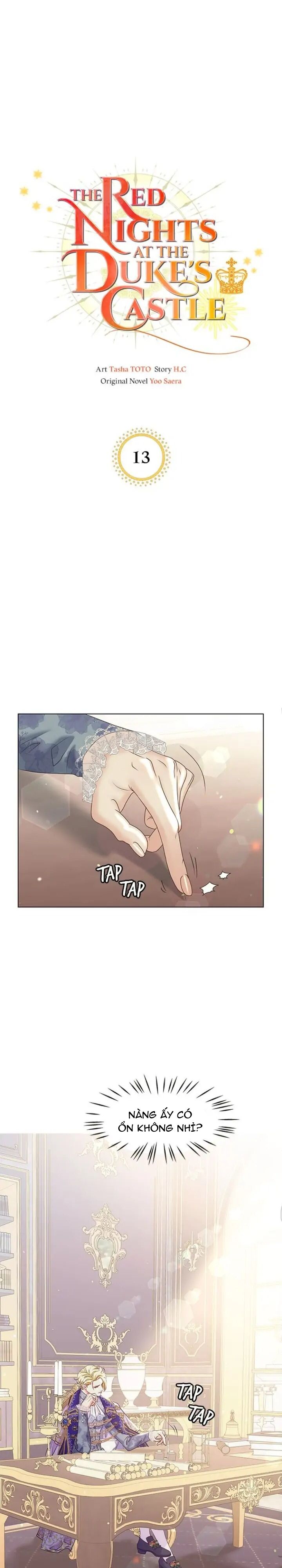 Đêm Máu Tại Lâu Đài Công Tước chapter 13.1 - Trang 2