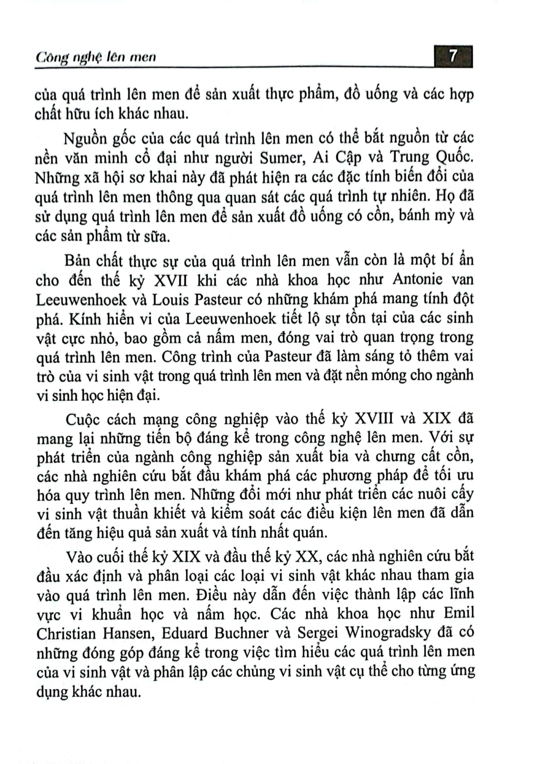 Công Nghệ Lên Men - HNB