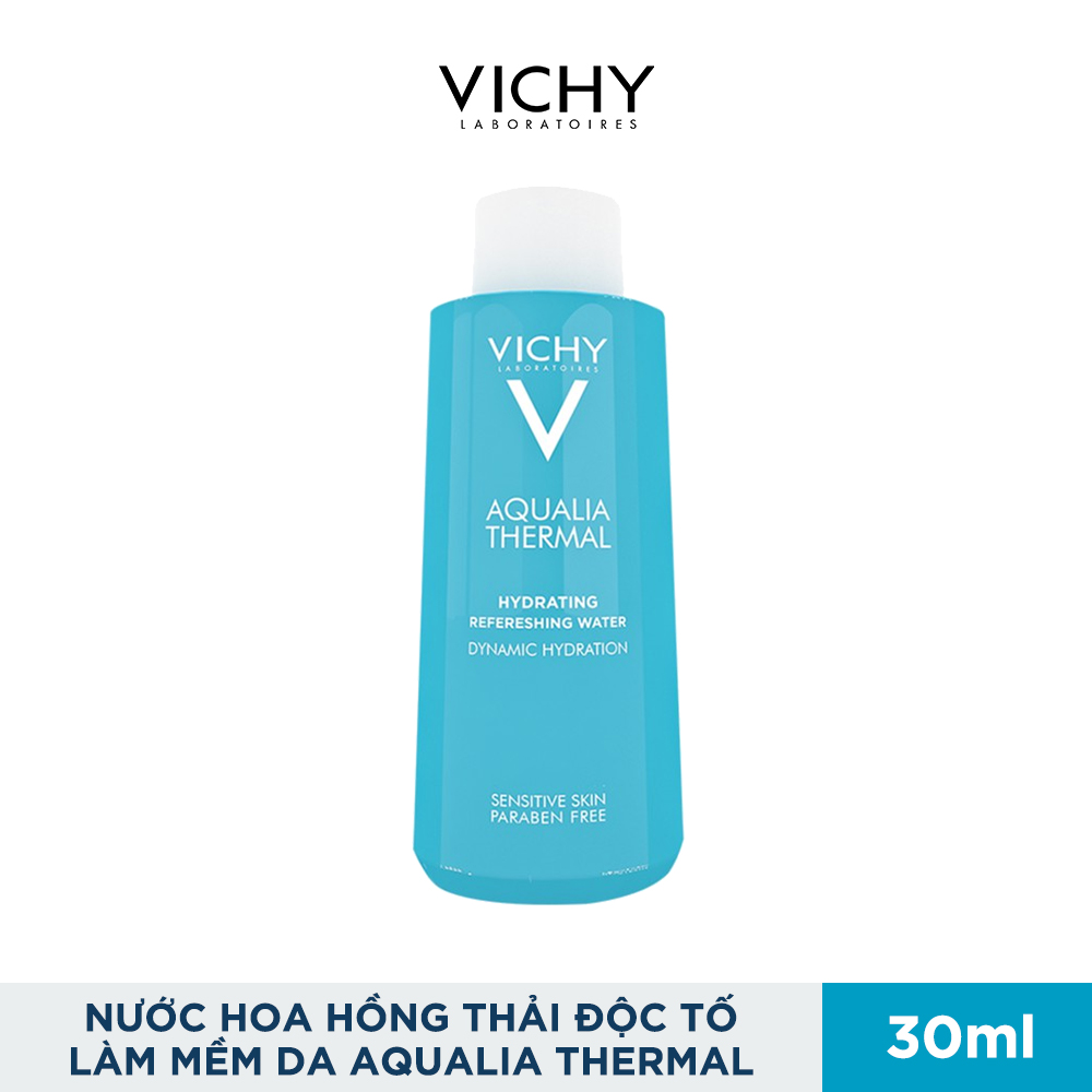 [GIFT] Bộ quà tặng nước hoa hồng thải độc tố làm mềm da Vichy Aqualia Thermal 30ml