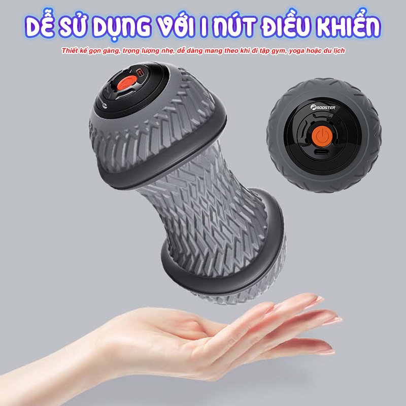 Con lăn tập giãn cơ, giảm đau nhức toàn thân Booster Boluojun JMQ-6855