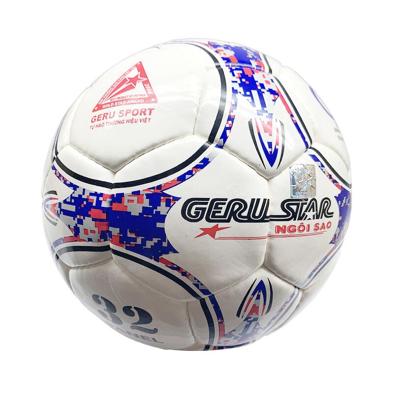 Bóng đá Gerustar Size 4 Premier khâu tay (Tặng Băng dán thể thao + Kim bơm + Lưới đựng)