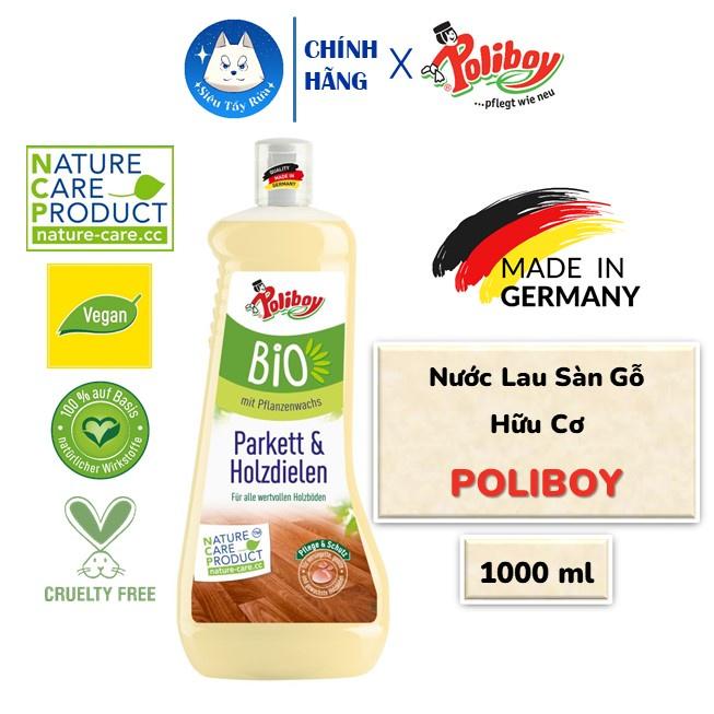 Nước Lau Sàn Hữu Cơ POLIBOY Lau Sàn Gỗ Và Sàn Gạch An Toàn Cho Trẻ Nhỏ 1000ml