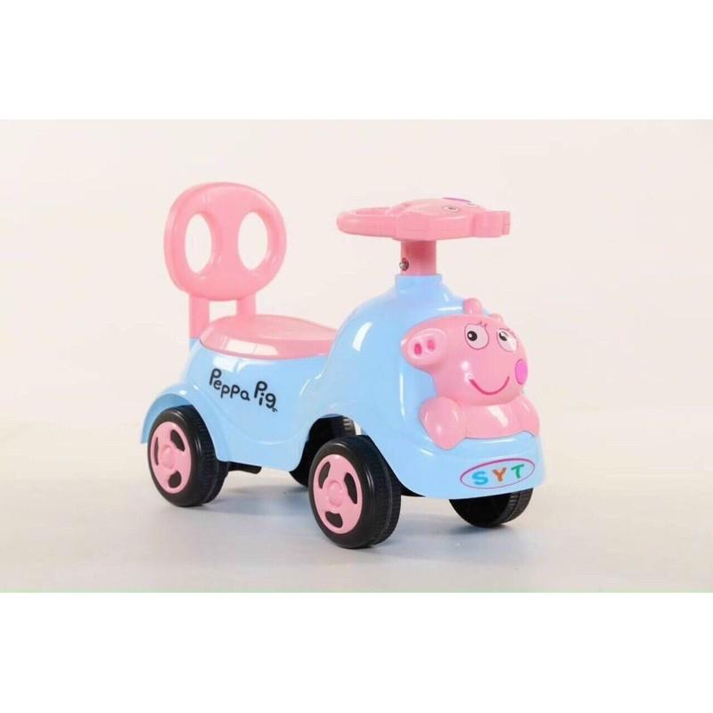 Xe chòi chân heo peppa cho bé có nhạc