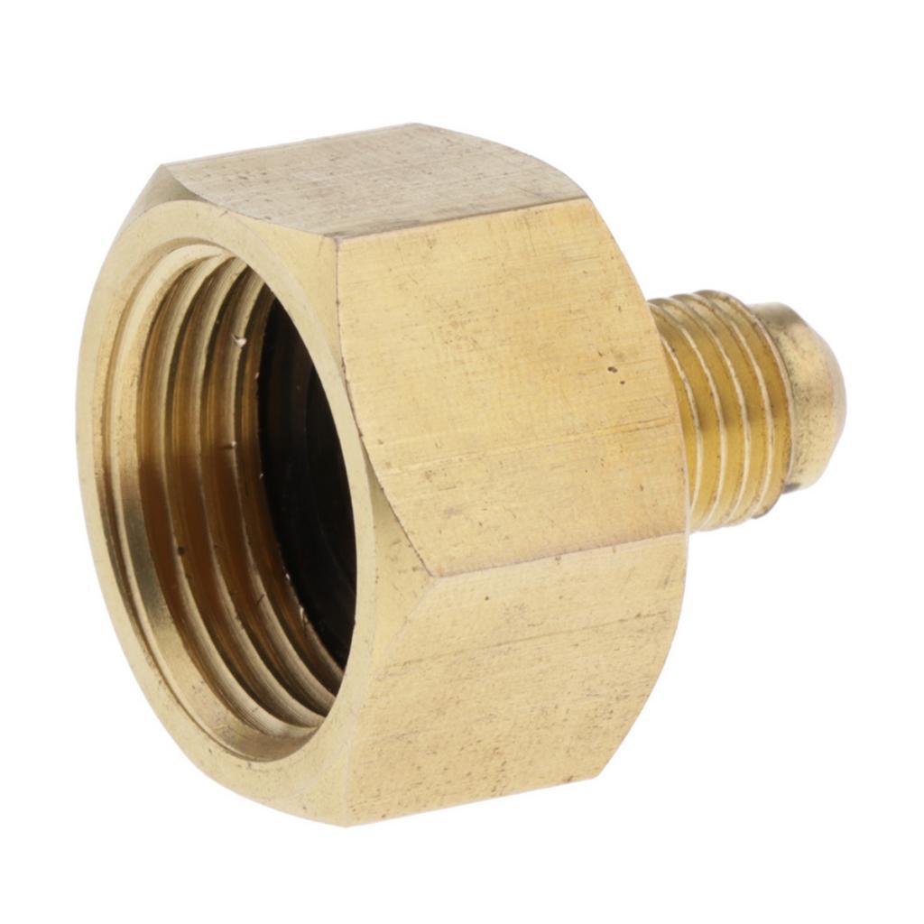 Solid Brass Air Conditioner Adapter Valve  Tank Adapter Fittings