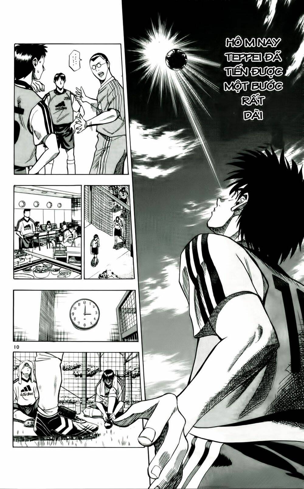 vũ điệu trên sân cỏ - fantasista chapter 40 10