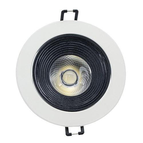 Đèn âm trần xoay góc 9W LED Rạng Đông, vỏ nhôm đúc, cánh tản nhiệt, khoét lỗ 95mm