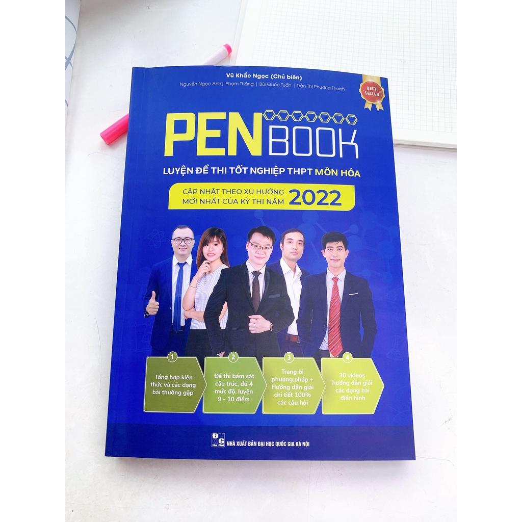 Sách - PENBOOK Hóa Luyện đề thi Tốt nghiệp THPT quốc gia - Bản 2022 - Nhà sách Ôn luyện