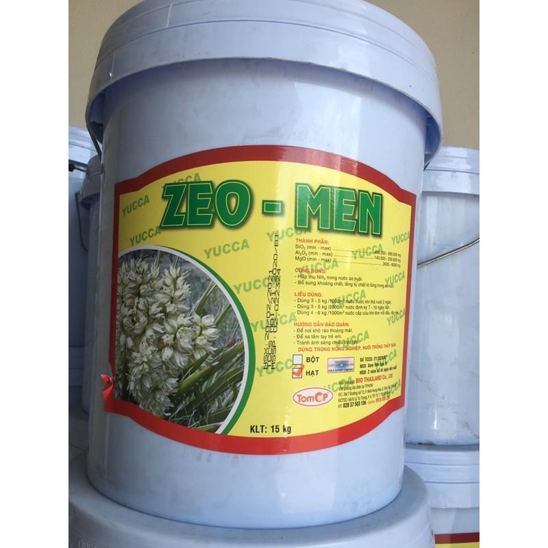 Zeo, yucca,men vi sinh, làm sạch ao, 15kg/xô
