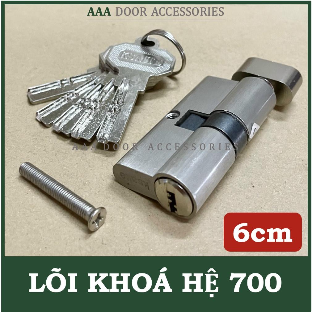 Lõi ruột khoá cửa đi hệ 700  6F