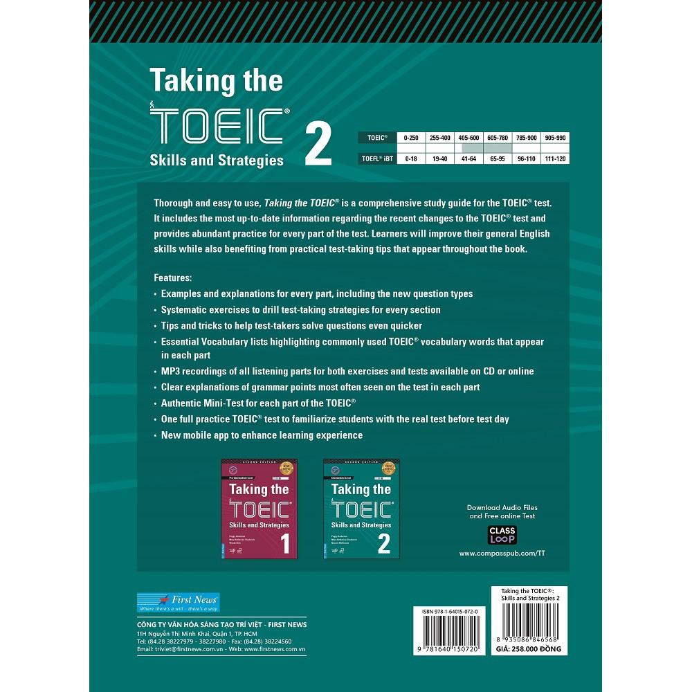 Taking The Toeic Skills And Strategies 2 - Bản Quyền