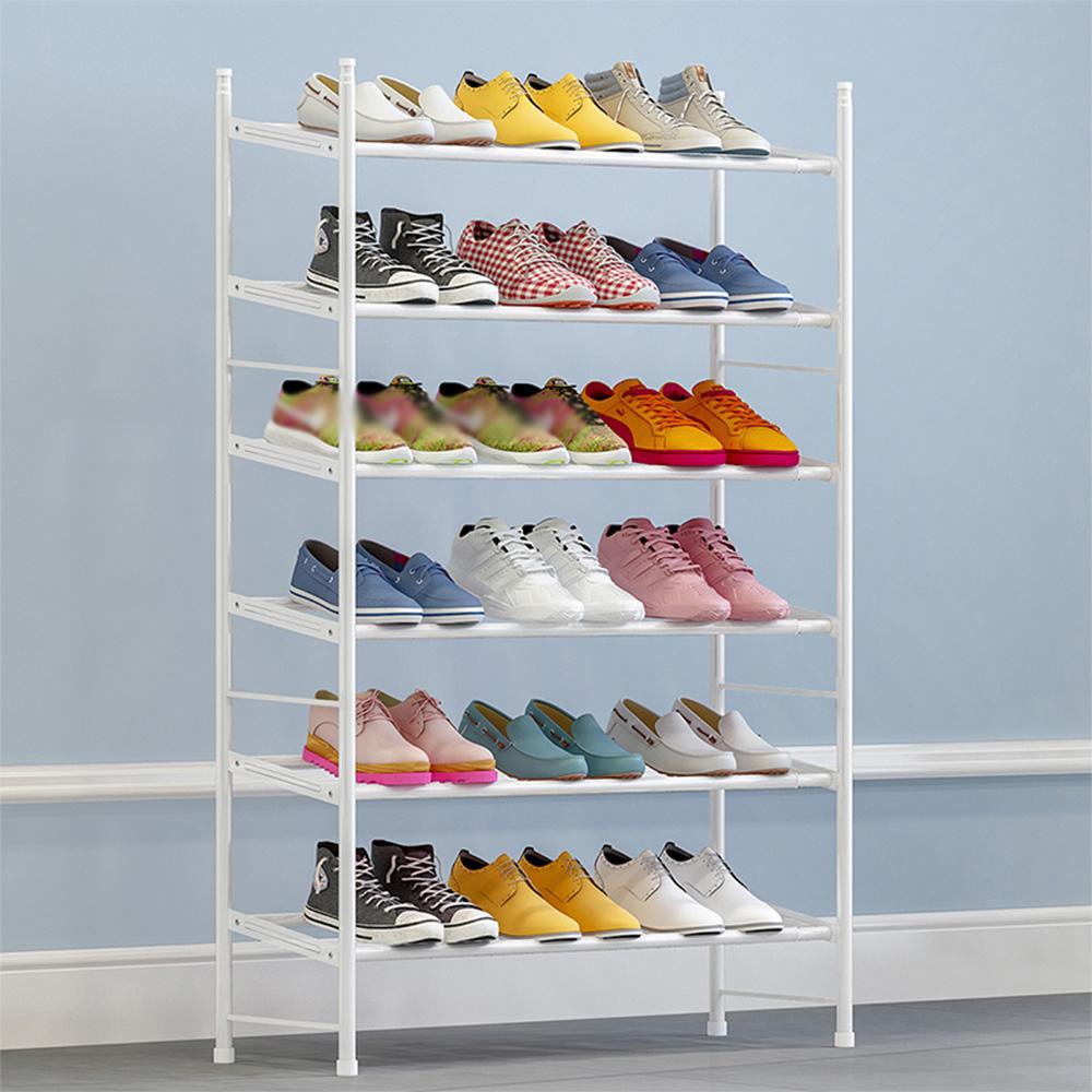 Giá để giày bằng kim loại 6 tầng