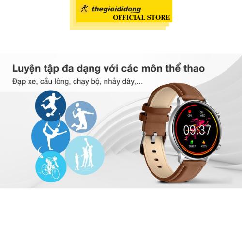 Đồng hồ thông minh BeFit Sporty 2 44.5mm Nâu - Hàng Chính Hãng