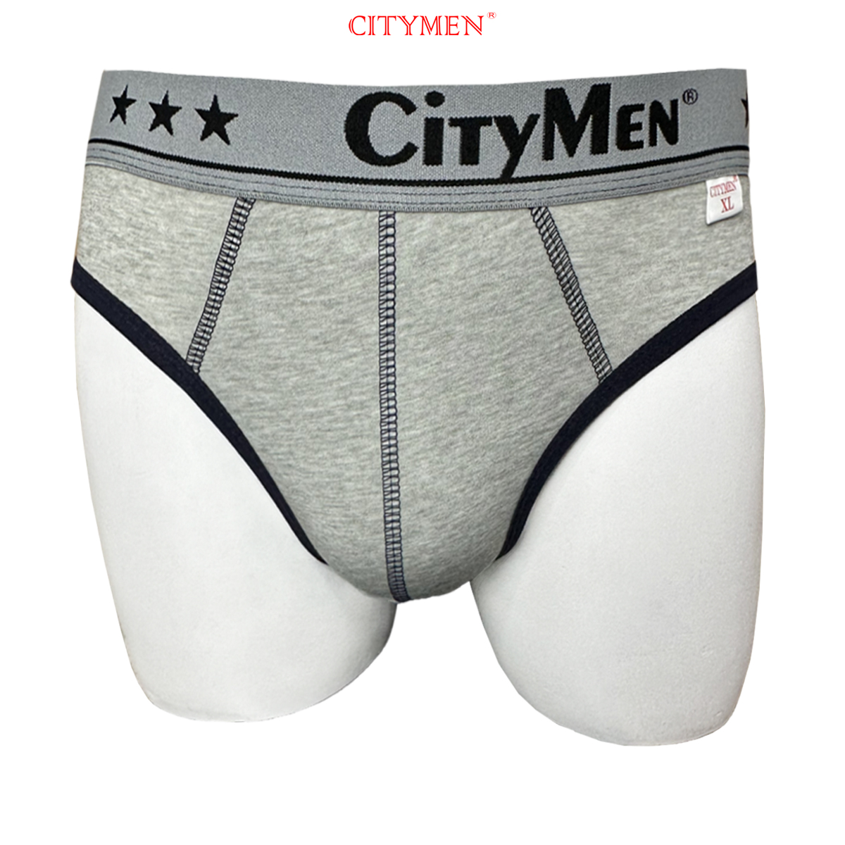 Đồ Lót Nam co giãn 2 chiều vải cotton lưng CITYMEN, màu ngẫu nhiên, quần lót - LMTK-CTM2C