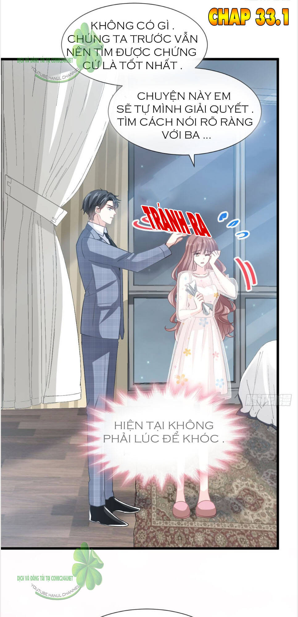 bá đạo tổng tài nhẹ nhàng yêu chapter 33.1 2