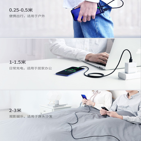 Cáp USB Type C to USB 2.0 Ugreen 60118 dài 2m chính hãng cao cấp