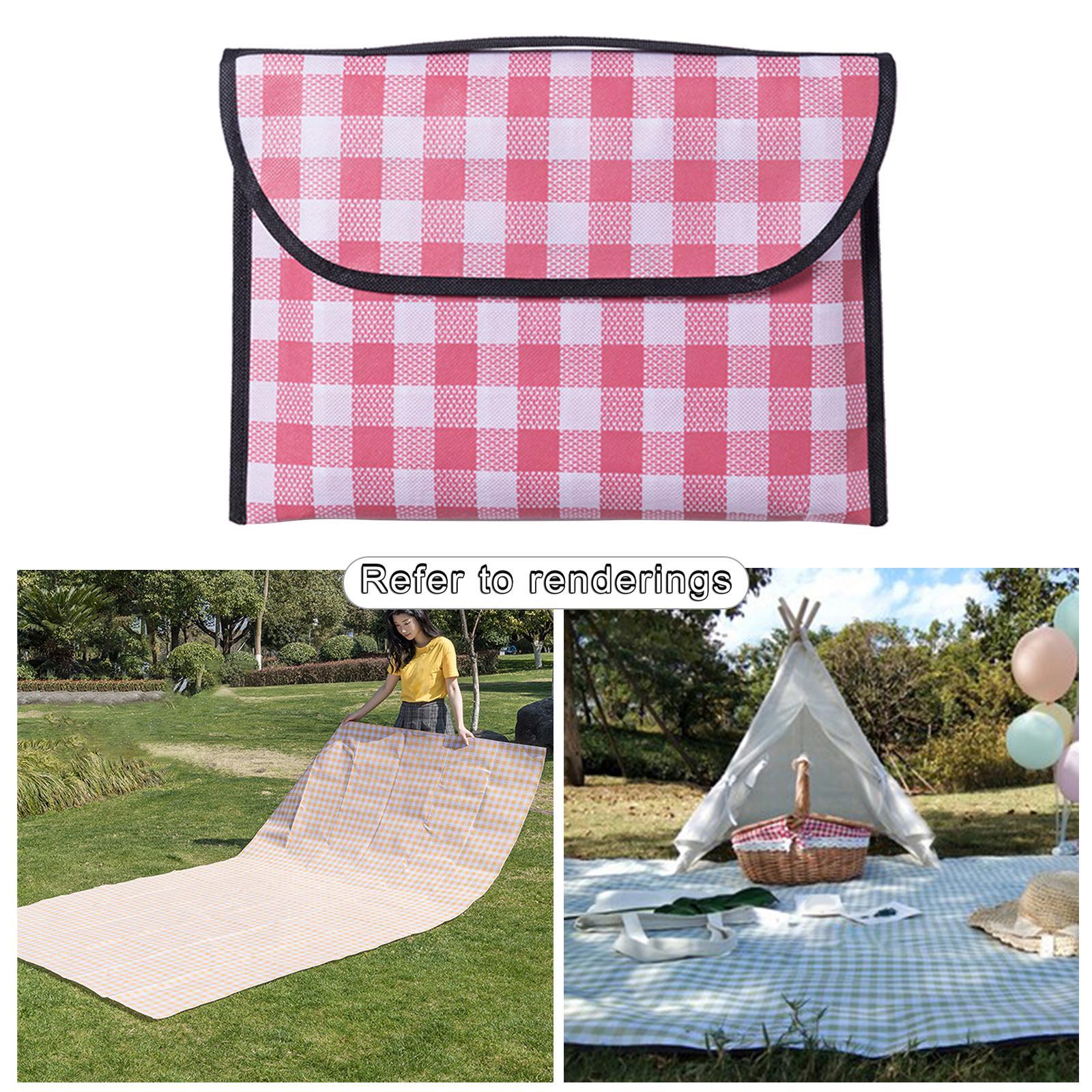 Portable Picnic Mat 70.7"x78.7" Sandproof Foldable Picnic Blanket for Kids Adults