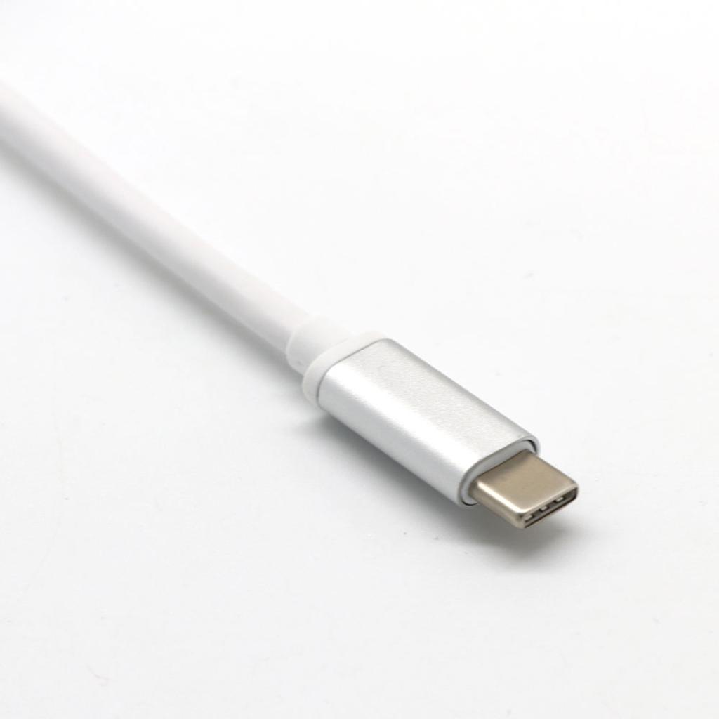 Type C USB 3.1 to USB-C 4K USB3.0 Adapter 3 in 1 Hub for